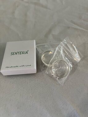 925 Sterling Silver Hoop Earrings Chunky Classic Hoops Senteria